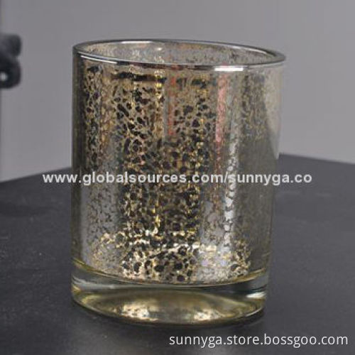 New Arrival Glass Candle Holder with 290mL Capacity